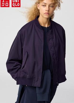 Куртка-бомбер uniqlo