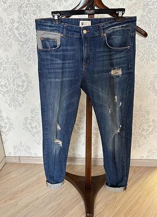 Джинси жіночі perfect jeans, темно-сині, рвані
