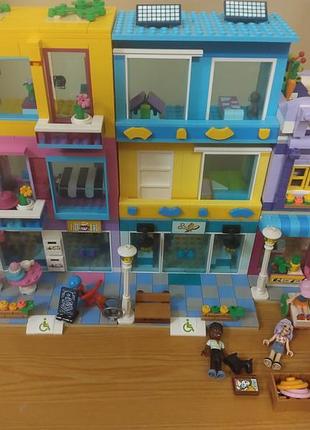 Набор лего/lego friends 41704 (оригинал), без коробки, все детали в наличии, для удобства каждая комната собрана в отдельный пакет