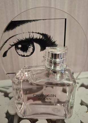 Жидкость / снятость! calvin klein women edp 100 мл (оболочек ~96- 98 мл) оригинал