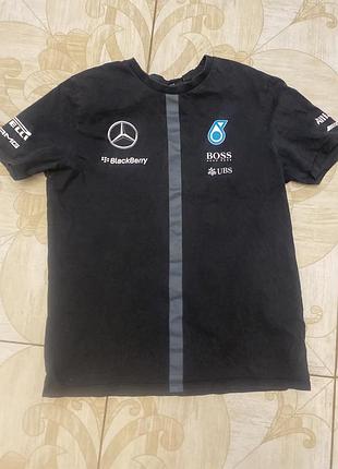 Футболка mercedes petronas boss formula 1