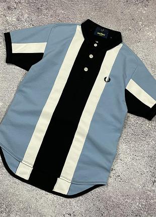 Редкое вело-поло fred perry x narifuri tokyo cycling shirt (размер xs) оригинал