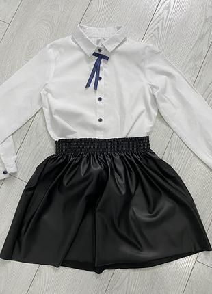 Чорна спідниця h&m