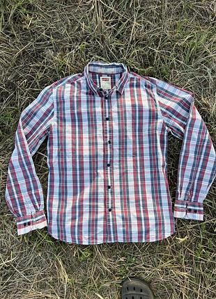 Сорочка levi’s «standard fit plaid» western style