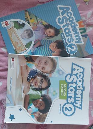 Англійська мова
книга academy stars. level 2. workbook with digital workbook
андреа харриес