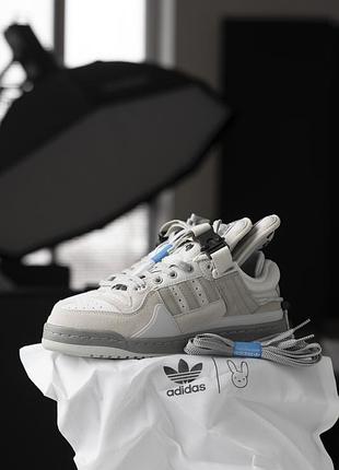 Кросівки легкі зручні bad bunny x adidas forum gray