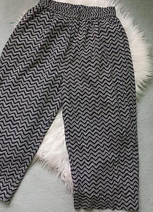 Женские удлиненные шорты (или укороченные брюки) из хлопка l/xl