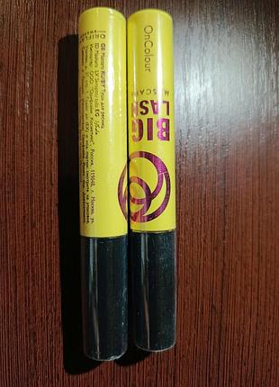 Об'ємна туш для вій oriflame oncolour big lash.