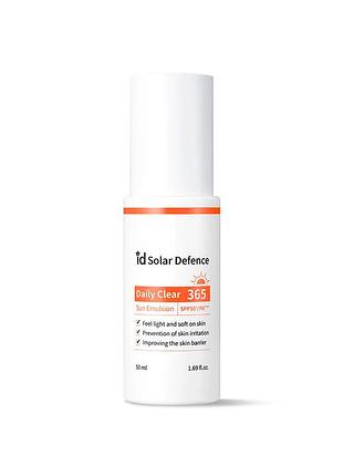Сонцезахисна емульсія id solar defence daily clear 365 sun emulsion spf50+ pa++++ (50 мл)