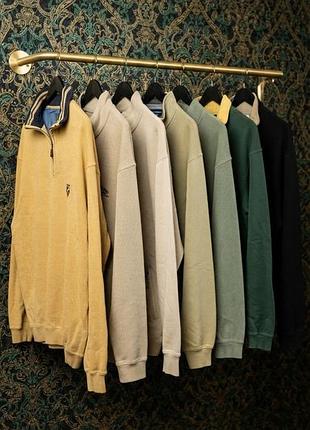 🧥 мужские кофты 1/4 zip m-xxl (m&amp;s, redgreen, camaruge и др.) | лотом или искусственно