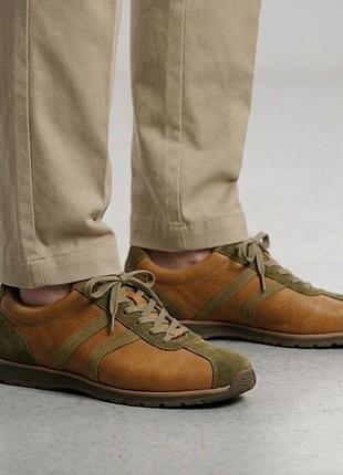 Шкіряні чоловічі кросівки туфлі clarks (оригінал), натуральна шкіра, розмір 43 (28 см)
