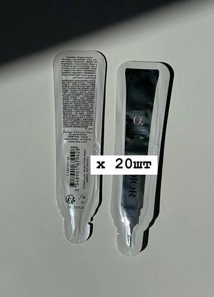 Коректор зморщок для обличчя та зони навколо очей dior capture totale hyalushot 20шт