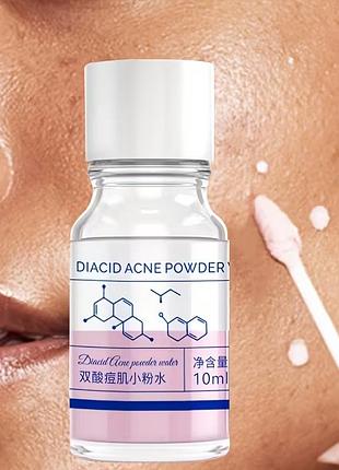 Двокислотна пудрова суспензія проти акне diacid acne powder water (10 мл)