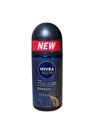 Дезодорант-антиперспирант 50мл роликовый deep espresso тм nivea тм nivea
