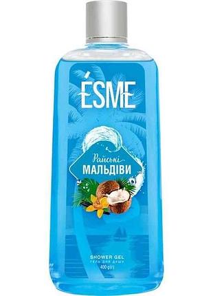 Гель для душу 400мл maldives тм esme