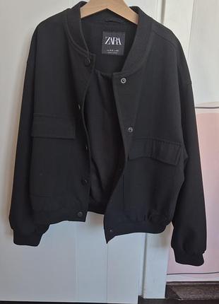 Бомбер на девочку zara