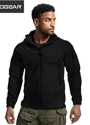 Тактическая куртка-ветровка летняя мужская для военных idogear®️ summer storm jacket black