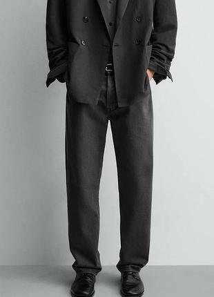 Чоловічі джинси zara straight fit