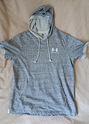 Чоловіче худі under armour з коротким рукавом (розмір l) / спортивна кофта