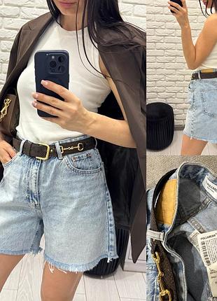 Джинсові шорти pull&bear mom