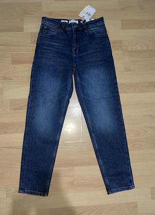 Сині джинси mango mom comfort high waist ankle , нові з бірками, розмір 38(м)