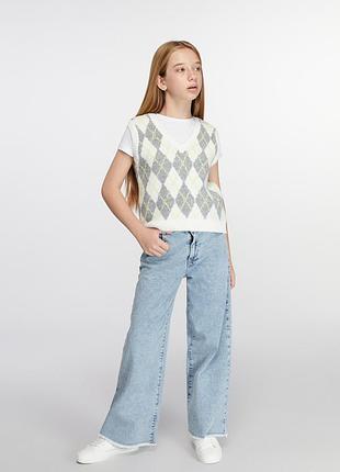Джинси wide leg 4