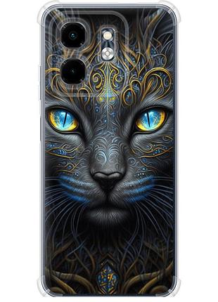 Чохол tpu на телефон infinix smart 9 кішка "5548b-3809-58250"