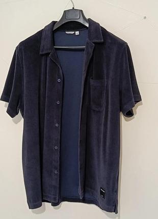 Мужская махровая рубашка björn borg (l) / оригинал / terry short sleeve shirt