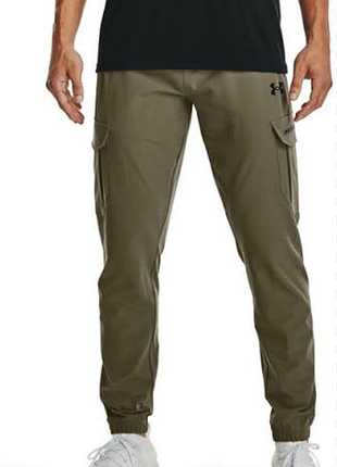 Мужские спортивные карго-брюки under armour ua unstoppable cargo pants - green