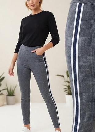 👖 лосини теплі з біло-синьою смугою — стильний акцент у базовому гардеробі