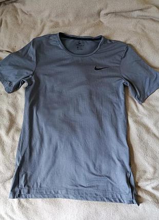 Спортивна футболка nike dri-fit grey (розмір l) / оригінал