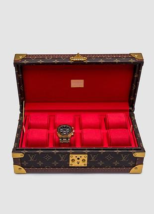 💎 louis vuitton coffret 8 montres in monogram macassar canvas