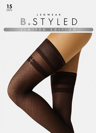 Новые итальянские чулки b. styled limited edition - s-m
