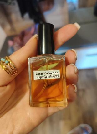 Духи attar purple gamet crystal original