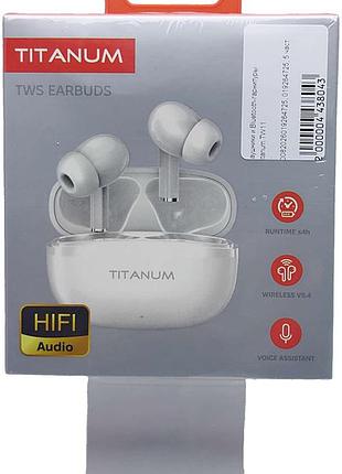 Наушники bluetooth-гарнитура б/у titanum tw11
