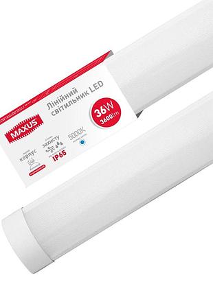 Светодиодный светильник maxus batten light 36w 5000k ip65