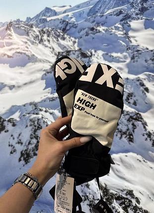 Жіночі гірськолижні рукавиці high experience black