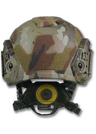 Тактический шлем баллистический для военных мультикам (m) fast pe gen iii aggressive