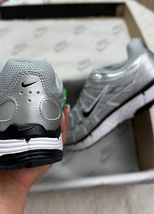 Nike p6000 white silver black 7