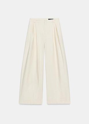 Широкие штаны джинсы ballon zara
