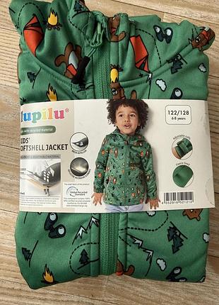 Куртка софтшел lupilu 6-8 років