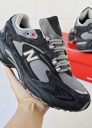 New balance 725 gray - мужские зимние термо кроссовки с утеплением (43 / 27,5 см)