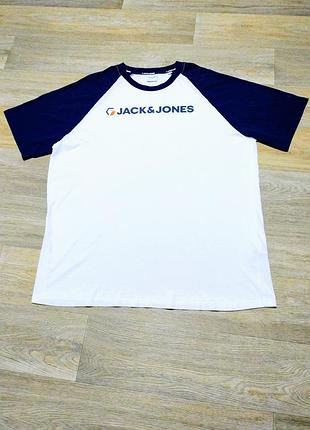 Чоловіча футболка jack &amp; jones, розмір 4xl-5xl.