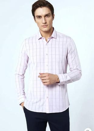 Новая рубашка премиум класса, 44-46-48, хлопок, pronto uomo by wearhouse, ausa