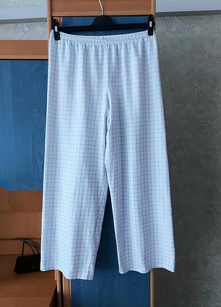 Уютные пижамные брюки с люрексом, 48-50, хлопок, marks &amp; spencer