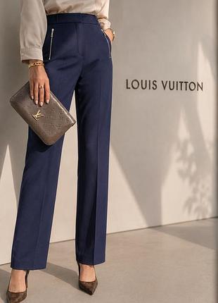 Louis vuitton неймовірно шикарні брюки штани від всесвітньо відомого бренду