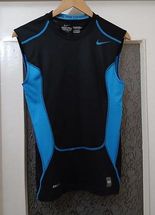 Майка компрессионная nike pro combat hypercool 2.0 compression sleeveless