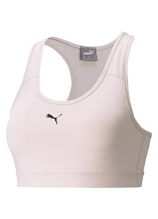 Пудровий оригінальний топ, бра для занять спортом puma