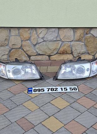 Фари передні з лінзами saab 9-5, сааб 9-5