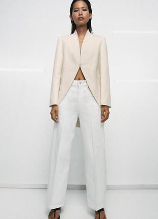 Білі джинси zara